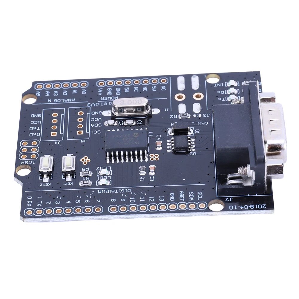 MCP2515 CAN BUS Shield Module SPI 9-контактная стандартная плата расширения Sub-D Плата
