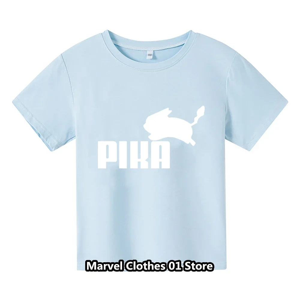 Новинка 2024 летняя футболка для маленьких мальчиков милая пика детская одежда