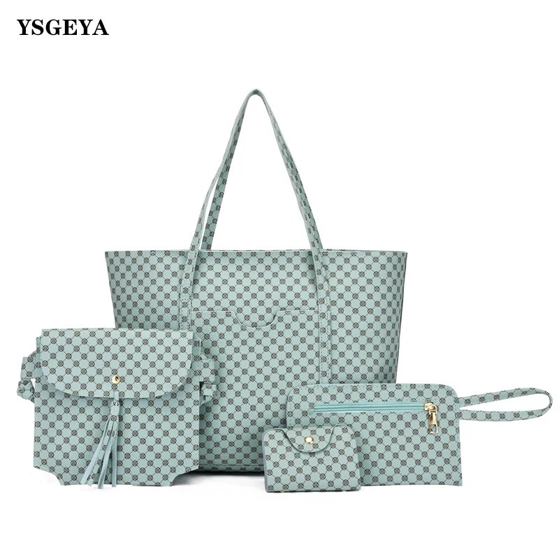 

Luxury Designer Handbag Large Capacity Messenger Bag Wallet Tote Bag Three-piece Fashion Women's Top Handle Bags Famous Brands