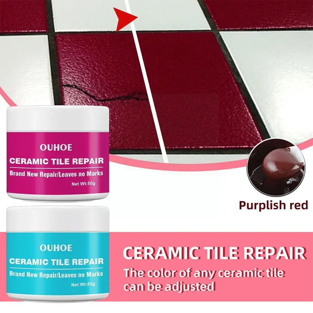 

50gmetal Repair Paste 2 In1 Industrial A&b Caster Glue Glue Weld Heat Repair Agent Cold Defect Sealant Resistant Strong G3k9