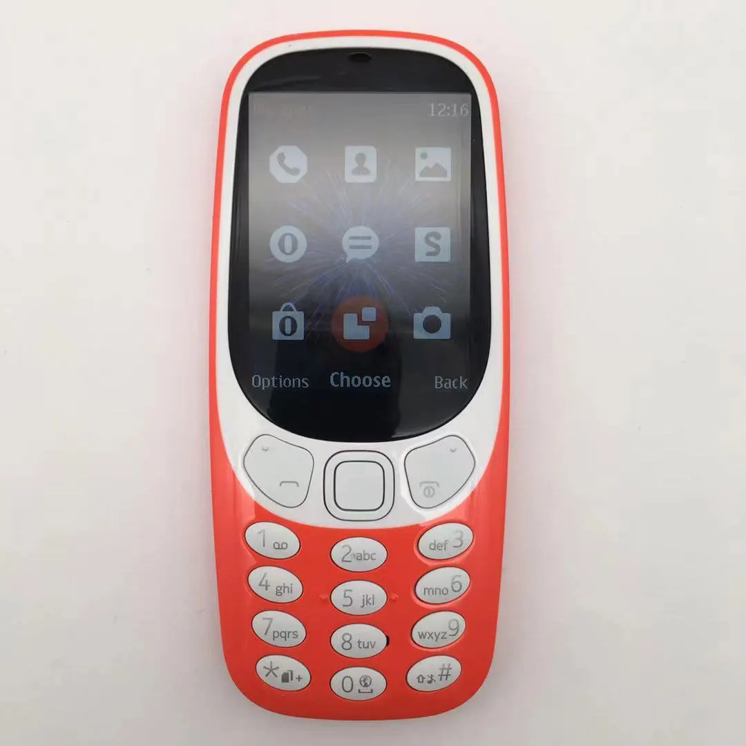 Фото Оригинальный восстановленный мобильный телефон Nokia 3310 3G 2017 года, с одной/двумя SIM-картами, разблокированный, 2 МП, с русской, арабской, ивритской клавиатурой, сделано в Финляндии №2