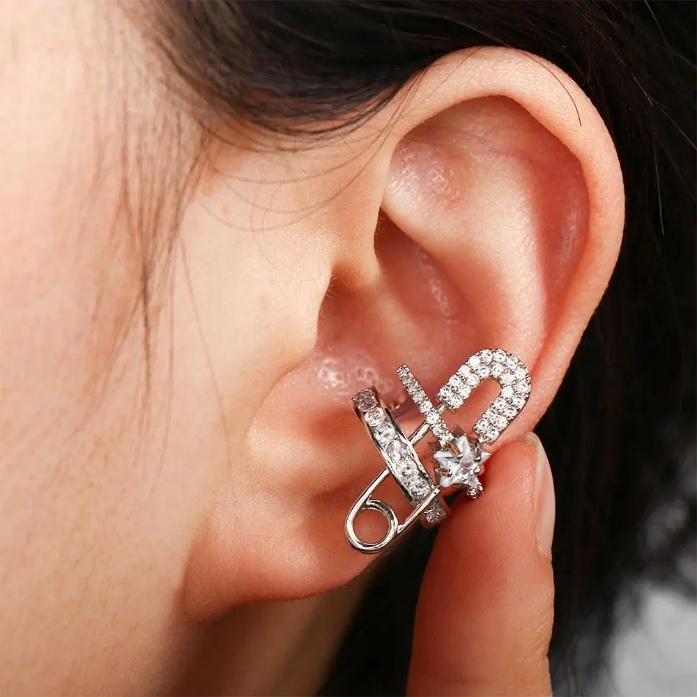 Гипоаллергенные элегантные Геометрические винтажные блестящие простые женские