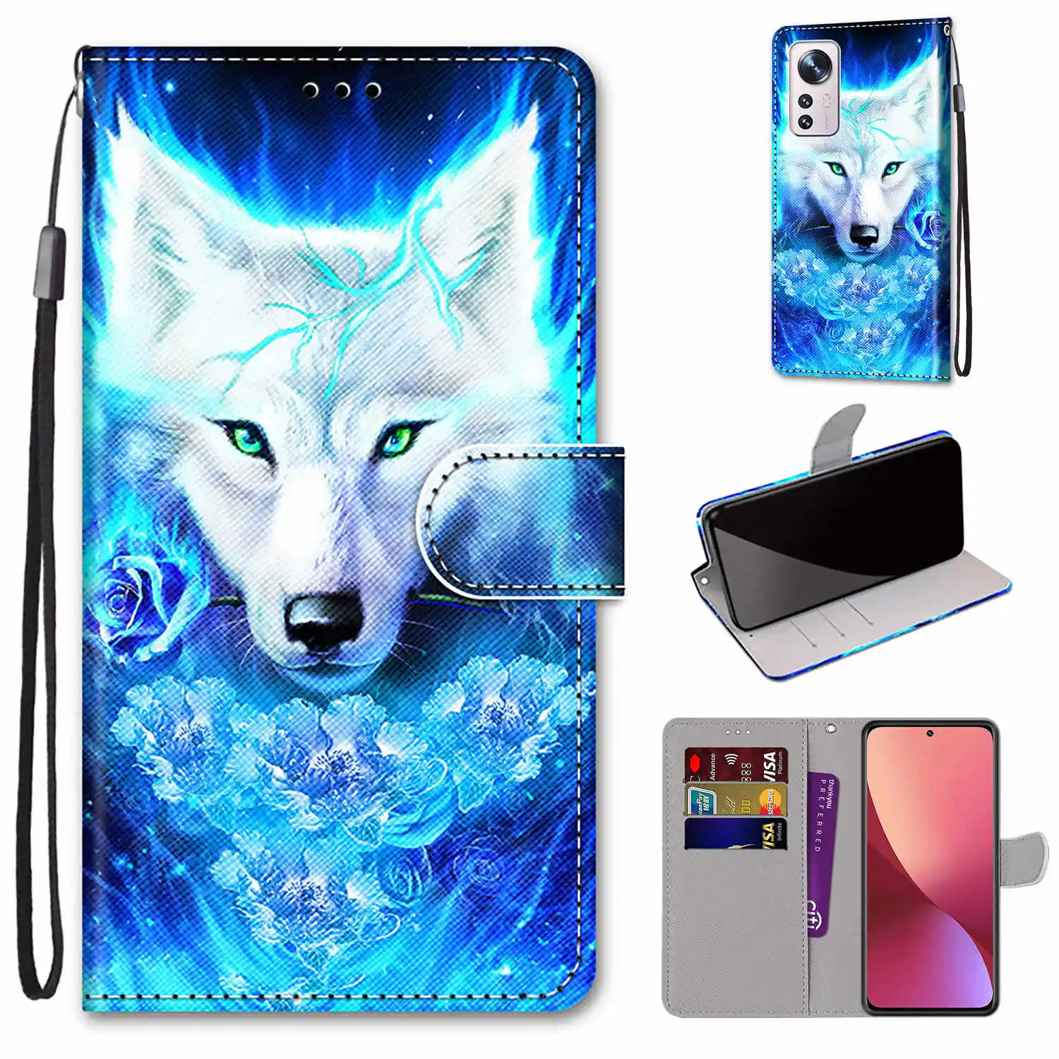 Чехол для Nokia 6 3 G20 G10 G21 G11 чехол C01 Plus/G60 5G кожаный чехол-бумажник с рисунком 5 4