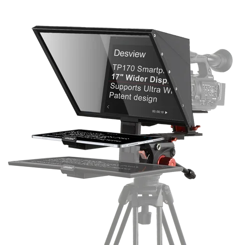 Портативный универсальный телесуфлер Bestview TP170 для цифровой зеркальной камеры, фотостудии, iPad, смартфона для записи интервью, телесуфлер