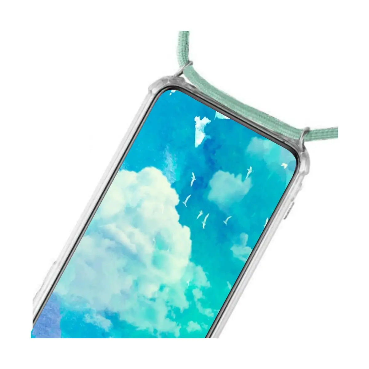 Universal cord for mobile phone case. Hanging rope neck strap in different colors to choose