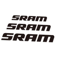 2pcs small stickers for sram frame hub helmet decals waterproof sunscreen bike bicycle cycling accessories decals free shipping