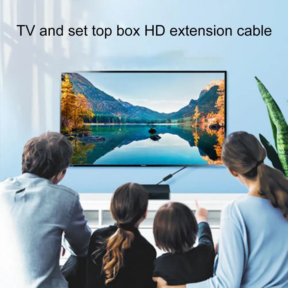 

Универсальный кабель 4K с высокой четкостью HDMI-совместимый штекер-гнездо удлинитель для ТВ-приставок