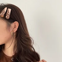 stripe child duckbill clip personality girl hairpin cute side clip korean style barrette women hair accessories