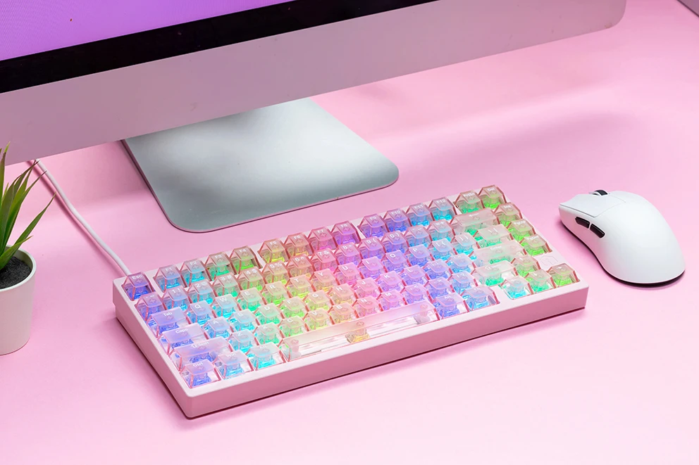 Фото IROK MG75 PRO/MAX Механическая клавиатура Магнитный переключатель Rgb Горячая замена Алюминий Rt0.005 Быстрая демонтажная структура Пользовательские подарки для ПК №4