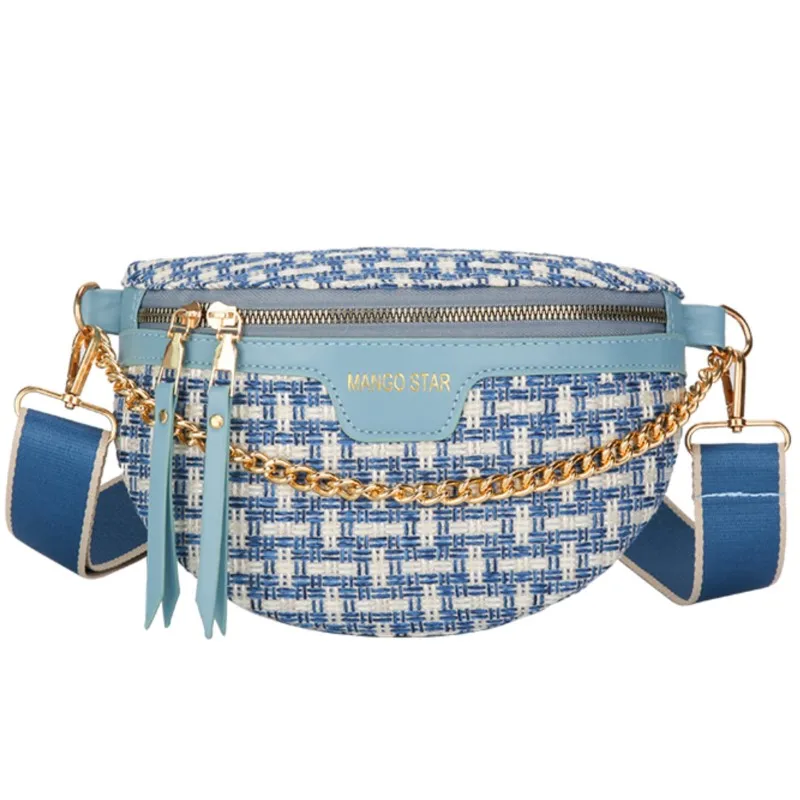 

Designer Chest bags for Women Bags Chain Fanny Pack Fashion Belt Bag Trip Waist Bag Sling Shoulder Crossbody Bag Luxury Brand