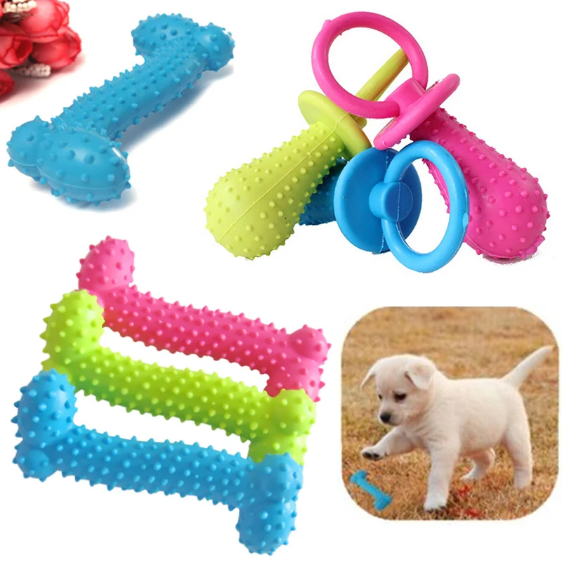 

Новая Резиновая Игрушка-соска со звуком и колокольчиком, игрушки для животных, собак, щенков, детские игрушки для прорезывания зубов