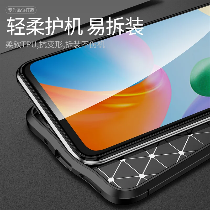 For Redmi 10C Case For Redmi 10C Cover Shockproof TPU Soft Leather Style Phone Funda Shell Bumper For Redmi 10C