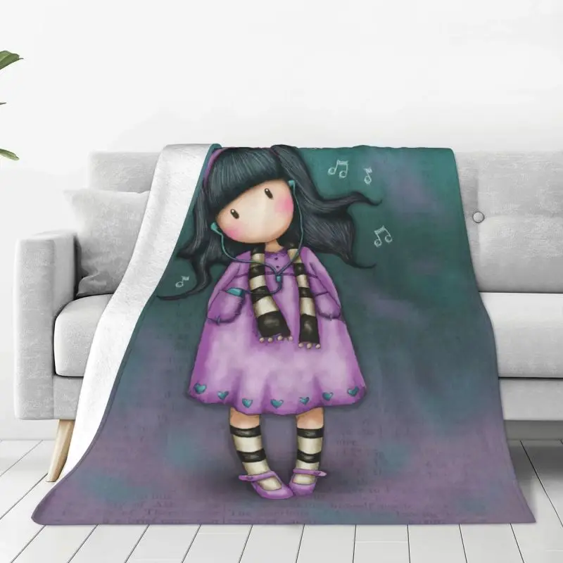 

Теплое фланелевое одеяло для кукол, в стиле аниме
