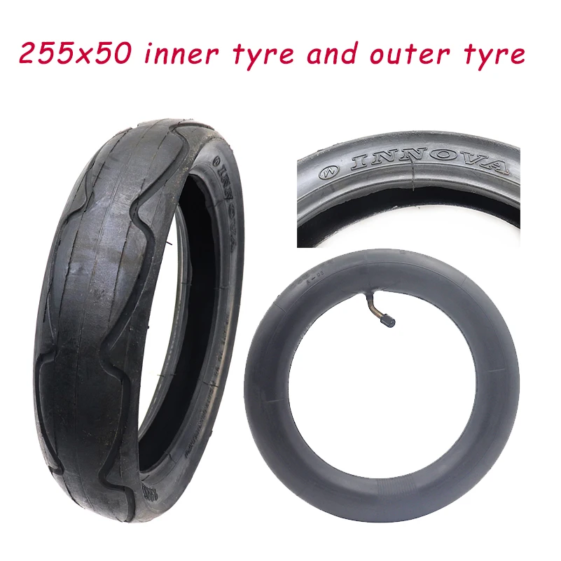 10-дюймовые пневматические 255x50 для скутера elétrico triciclo 3) трубочные внутренние
