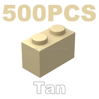 for 3004 93792 1x2 high tech changeover catch building blocks parts moc diy educational classic brand gift toy tan kahki
