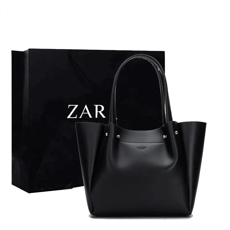 High-quality Women's Bag Large Capacity Versatile Fashion Leather Handbag Single Shoulder Female Tote Bag