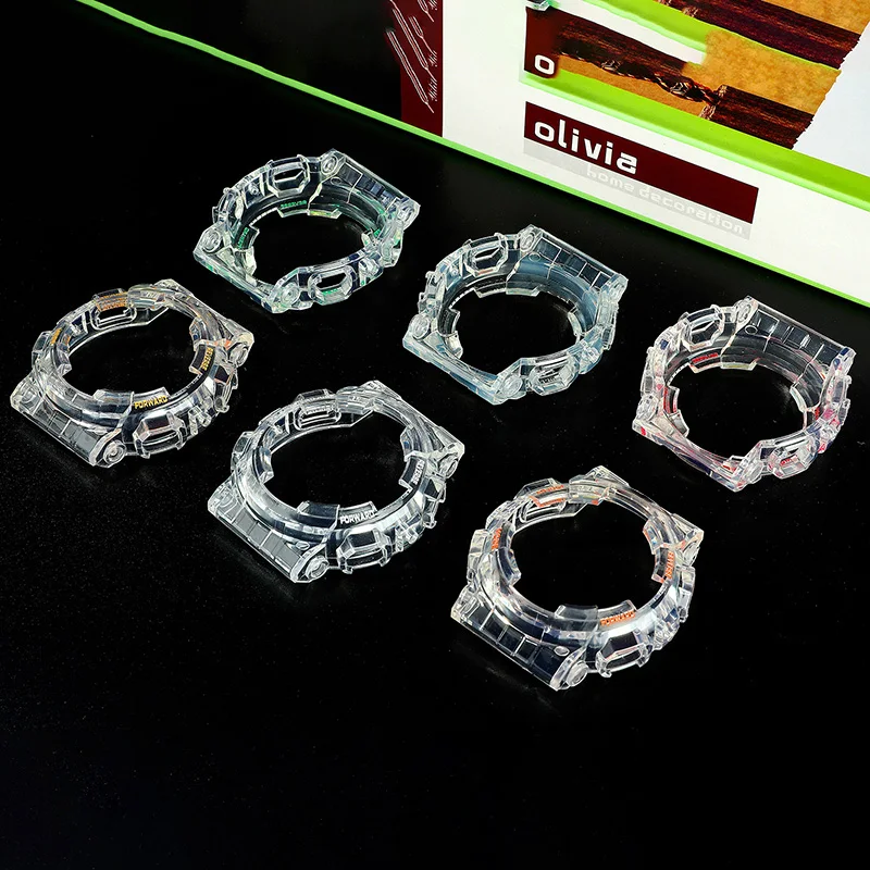 

Совместим с резиновым прозрачным ремешком для часов и чехлом для часов для фотовспышки/фотовспышки