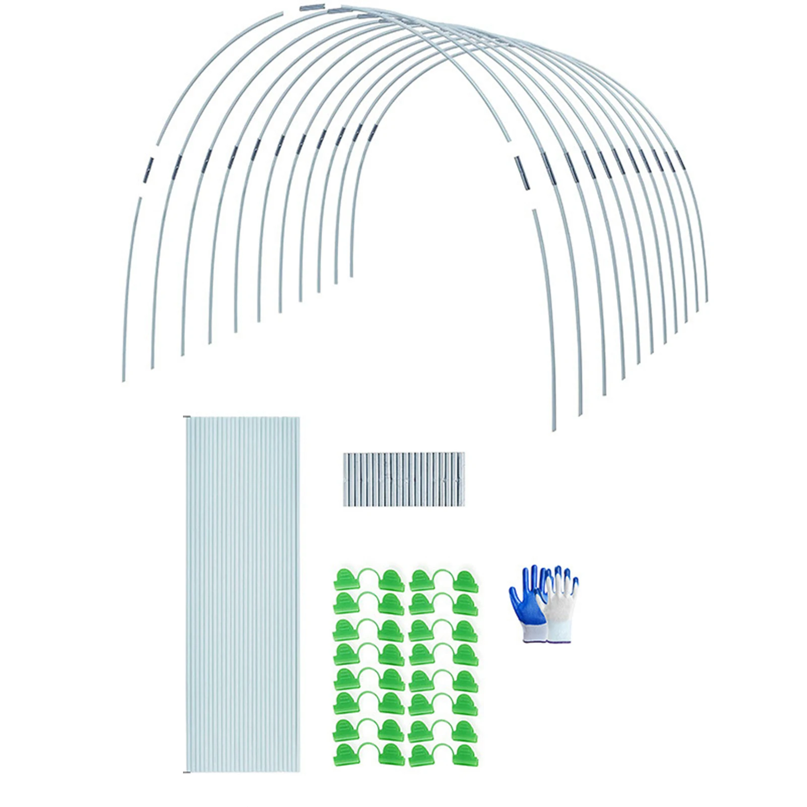 

Садовый обруч для саженцев, арка для саженцев, кронштейн для теплицы, искусственное стекло, прочная защита от мороза для патио, овощной сад