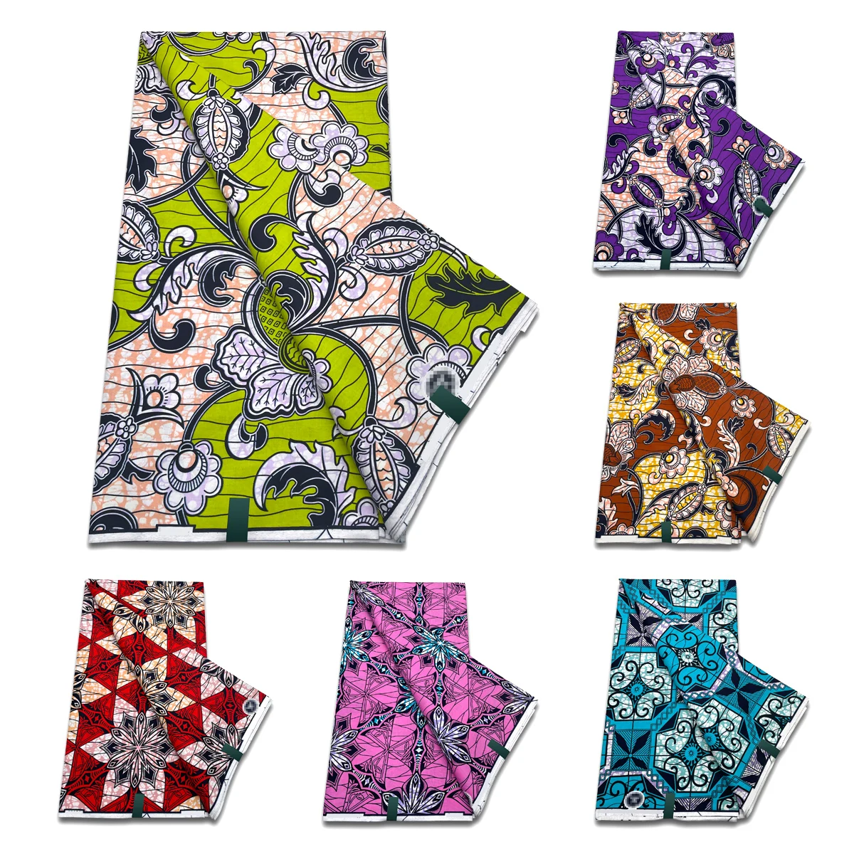 

Guaranteed Veritable African Real Wax Fabric 2022 New High Quality Ankara Wax Print Fabric Pagne Nigeria Style Wax Fabrics