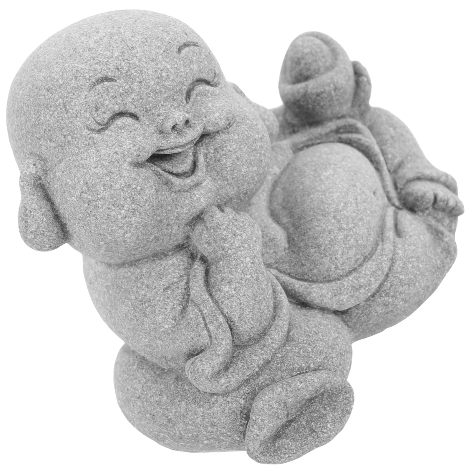 

Ornaments Floral Decor Statue Fish Tank Little Figurine Garden Sculpture Bluestone Powder Aquarium Outdoor Home