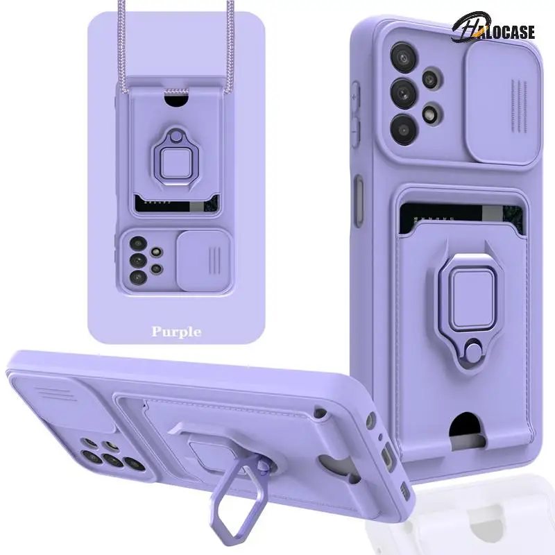 

Camera Lens Protect Case for Samsung Galaxy A51 A71 A32 A52 A72 A50 A30S A50S A22 A20 A30 Military Grade Bumpers Slot Card Cover