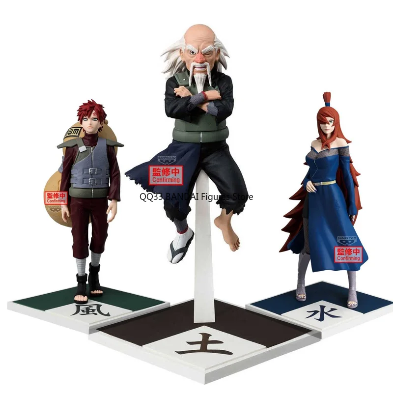 Фото Оригинальная аниме-фигурка BANDAI NARUTO: Гаара, Оноки, Теруми, Мэй, Пять Каге. Коллекционная модель для украшения рабочего стола. №5