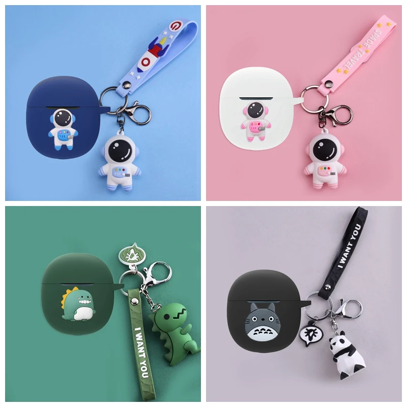 

Мультяшный астронавт чехол для 1 еще ComfoBuds MINI чехол Симпатичные животные силиконовые Bluetooth наушники чехол, чехлы Чехлы