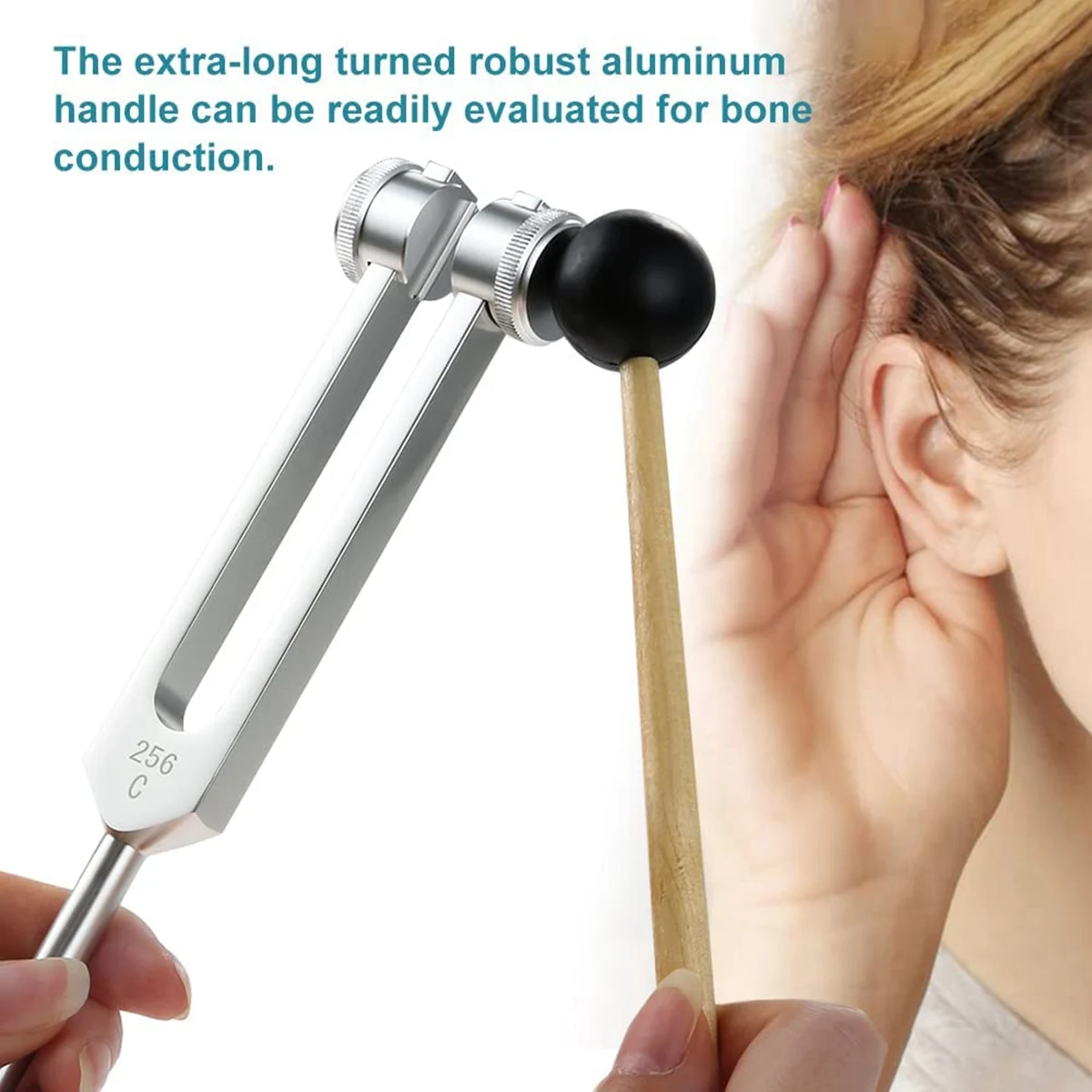 Набор из 3 камертонов (128 Гц 256 512 Гц) комплект для исцеления чакр звуковой терапии