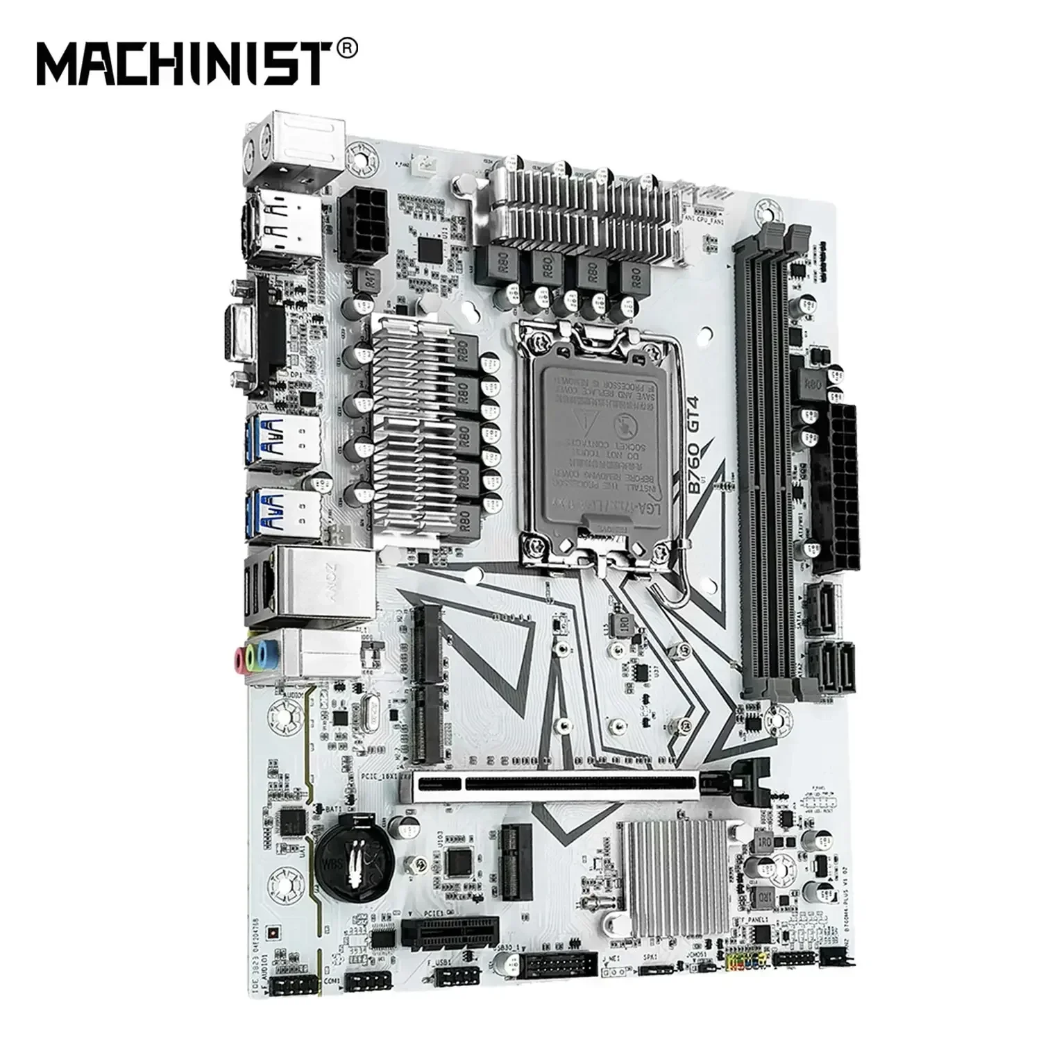 Материнская плата MACHINIST B760 GT4 LGA 1700 поддержка процессора Intel Core I3/i5/i7/i9 12-й 13-й