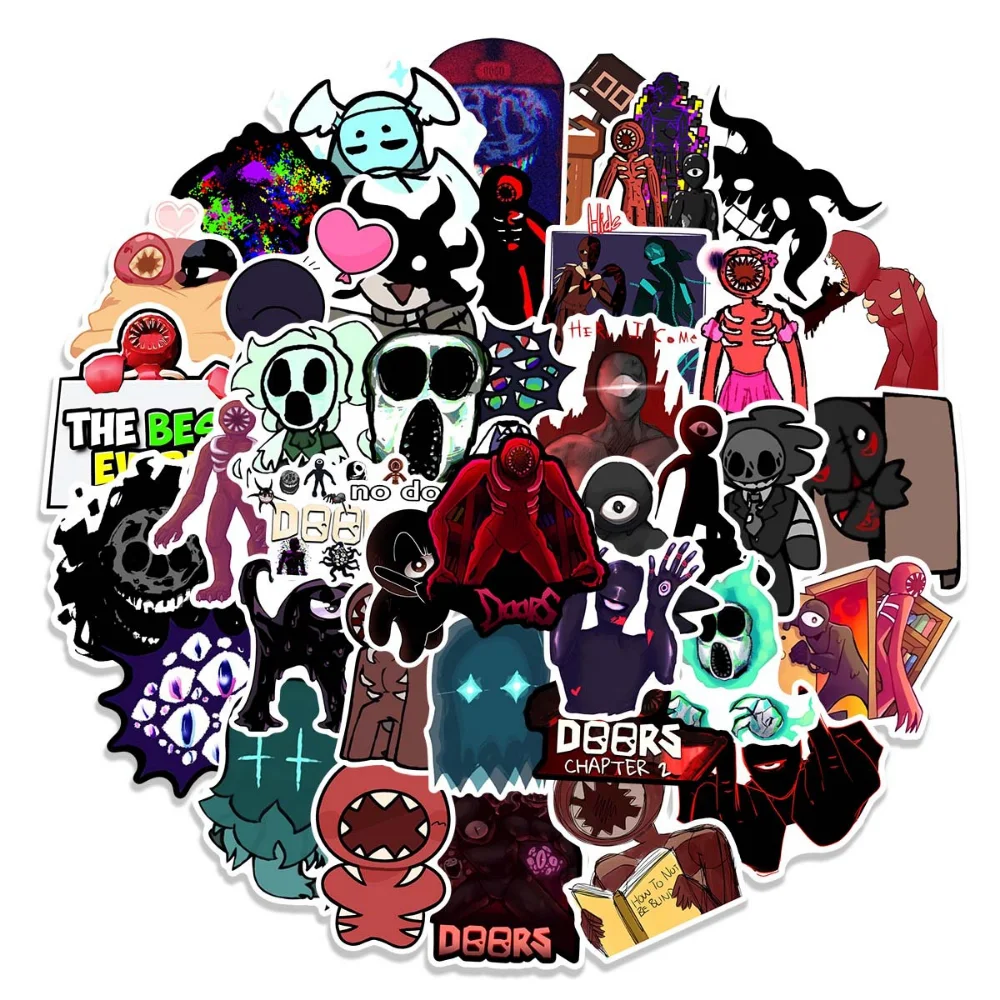 

10/50 шт., водонепроницаемые наклейки для ноутбука, чемодана