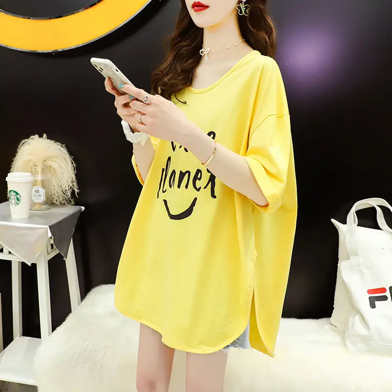 Женская футболка в стиле Харадзюку дизайнерская большого размера гранж Y2k