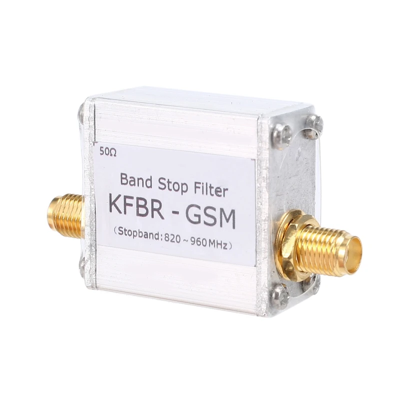 

860-960Mhz Band Stop Filter GSM Signal SMA Interface Low Insertion Loss