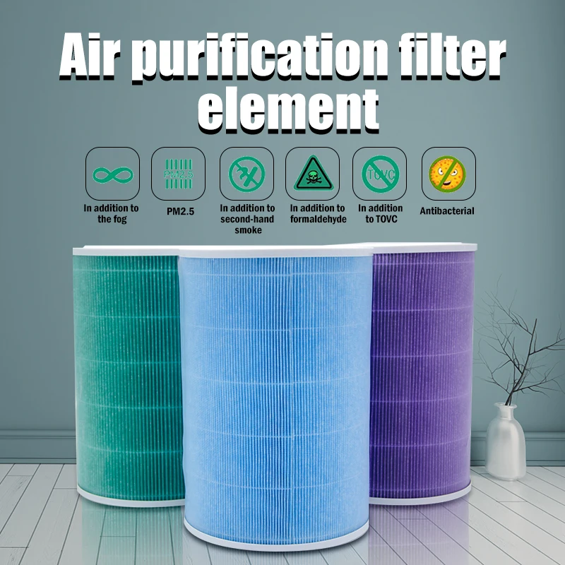 

Air Filter Replacement For Xiaomi Mi 1/2/2S/3/3H Pro Air Purifier Filter Removable Carbon Net Layer Activated Carbon Hepa PM2.5