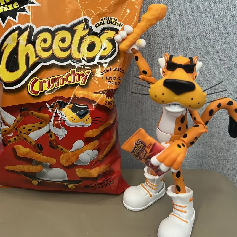 Jada Toys 1/12 6-дюймовая экшн-фигурка Cheetos Chester Cheetah Flamin Hot Crunchy Аниме Модель