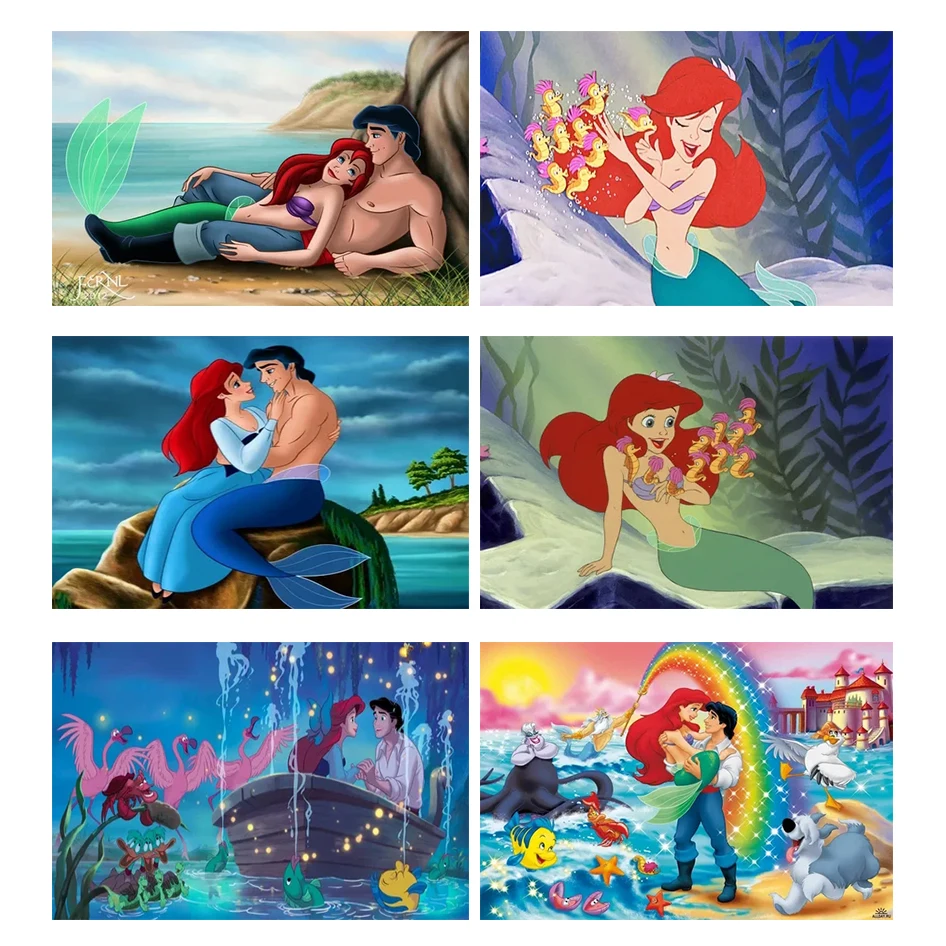 

Настенная картина из мультфильма «маленькая Русалочка Ариэль»