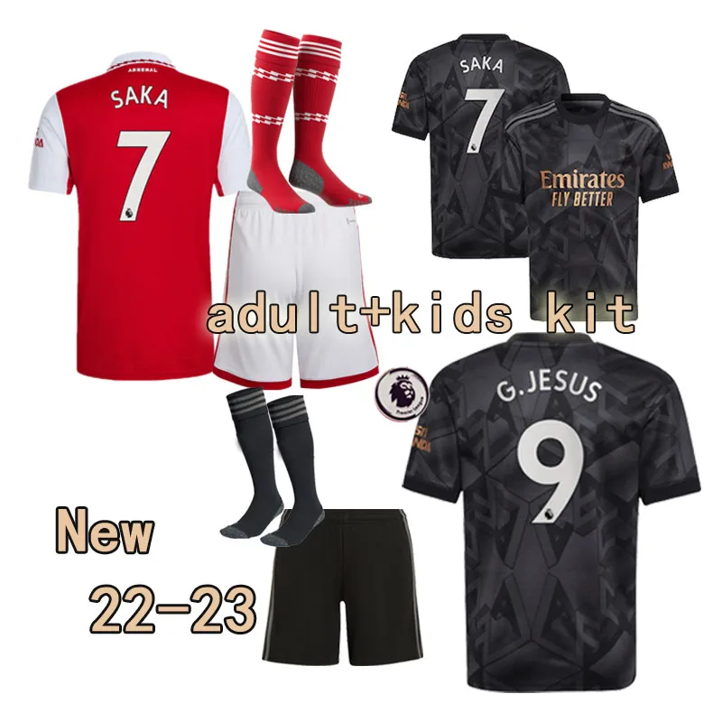 

Top Quality new adults kit 22 23 Arsenales G.Jesus shirt SMITHROWE LACAZETTE shirt SAKA new 22-23 ArsenalE Top Quality kids kit