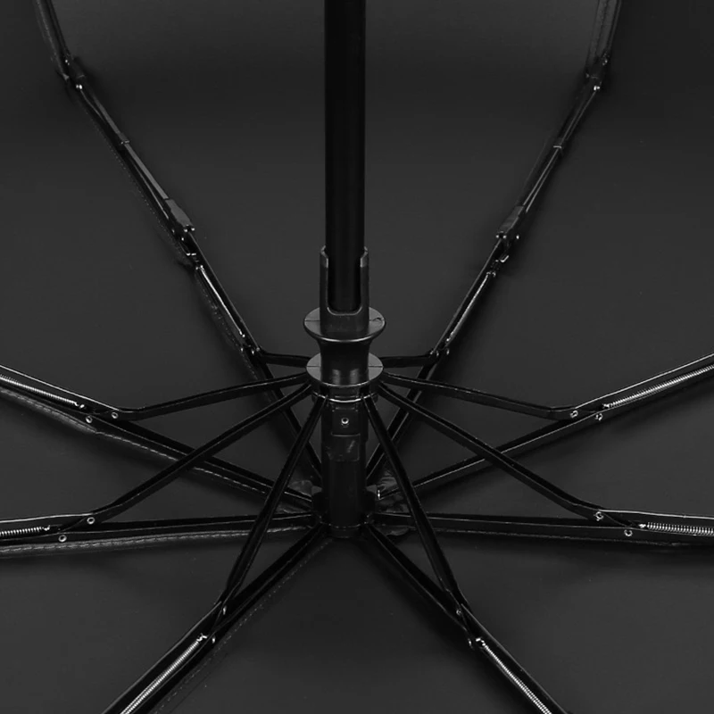 Зонт от дождя и солнца 3 складных дорожных зонтика с защитой УФ лучей 8 спиц