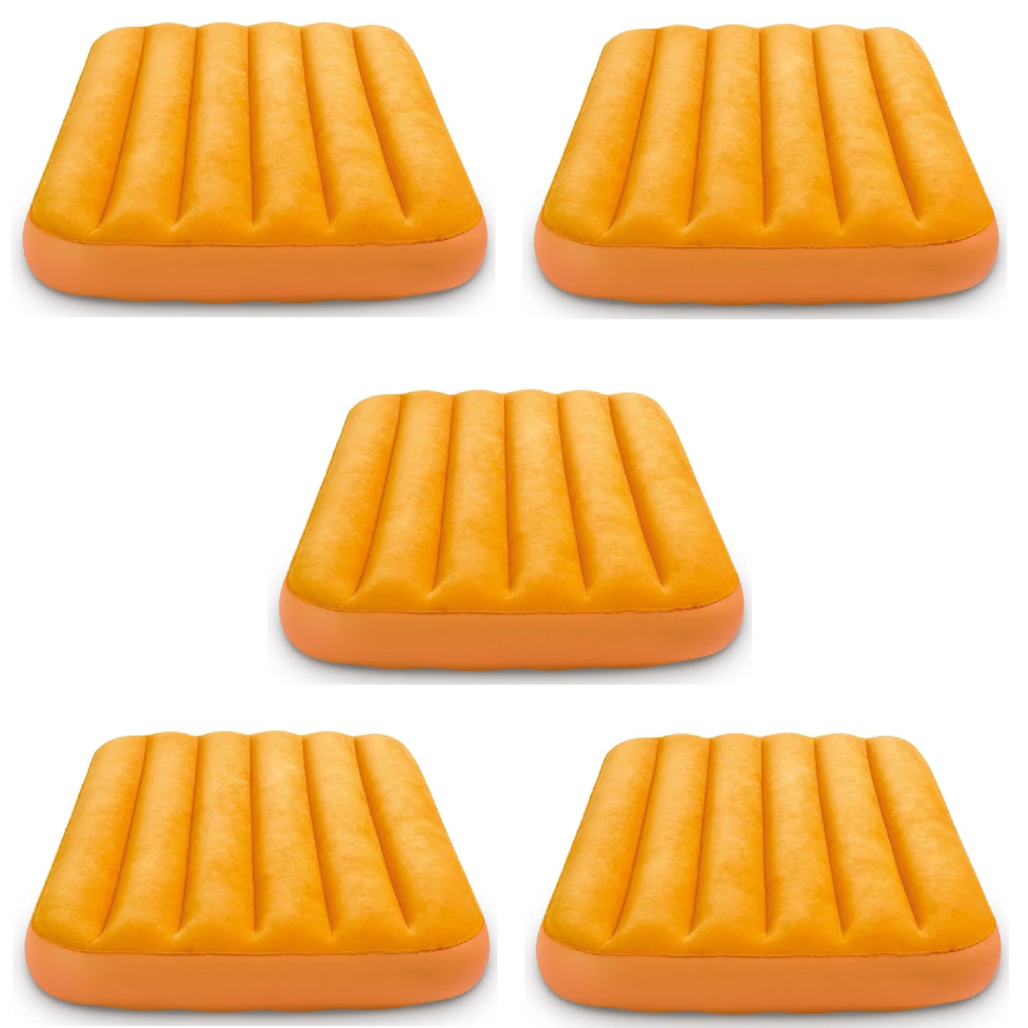 

Cozy Kidz Bright & Fun-Colored Inflatable Air Bed w/ Carry Bag (5 Pack)