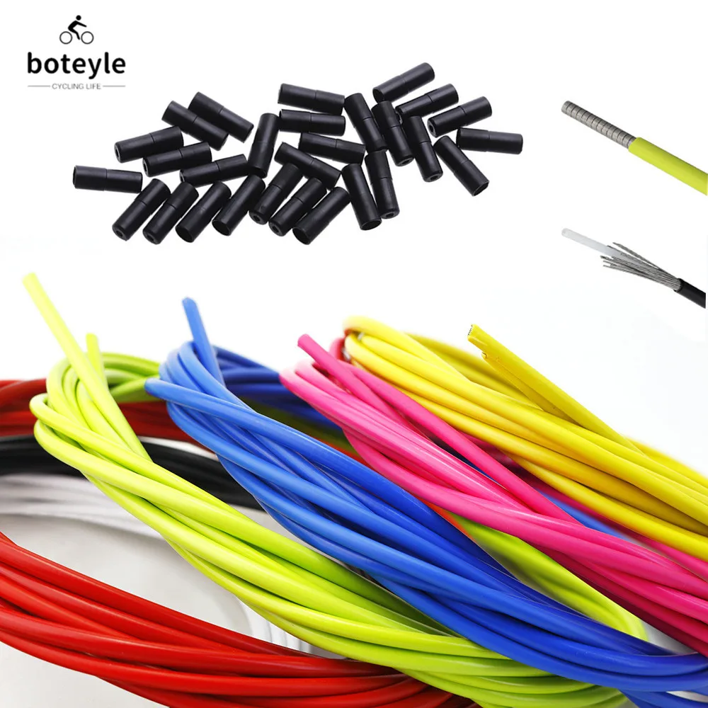 4mm/5mm Bike Brake Housing/Shift Housing Bike Brake Cable Line 4Color Bicycle Derailleur Line for MTB Road Bike