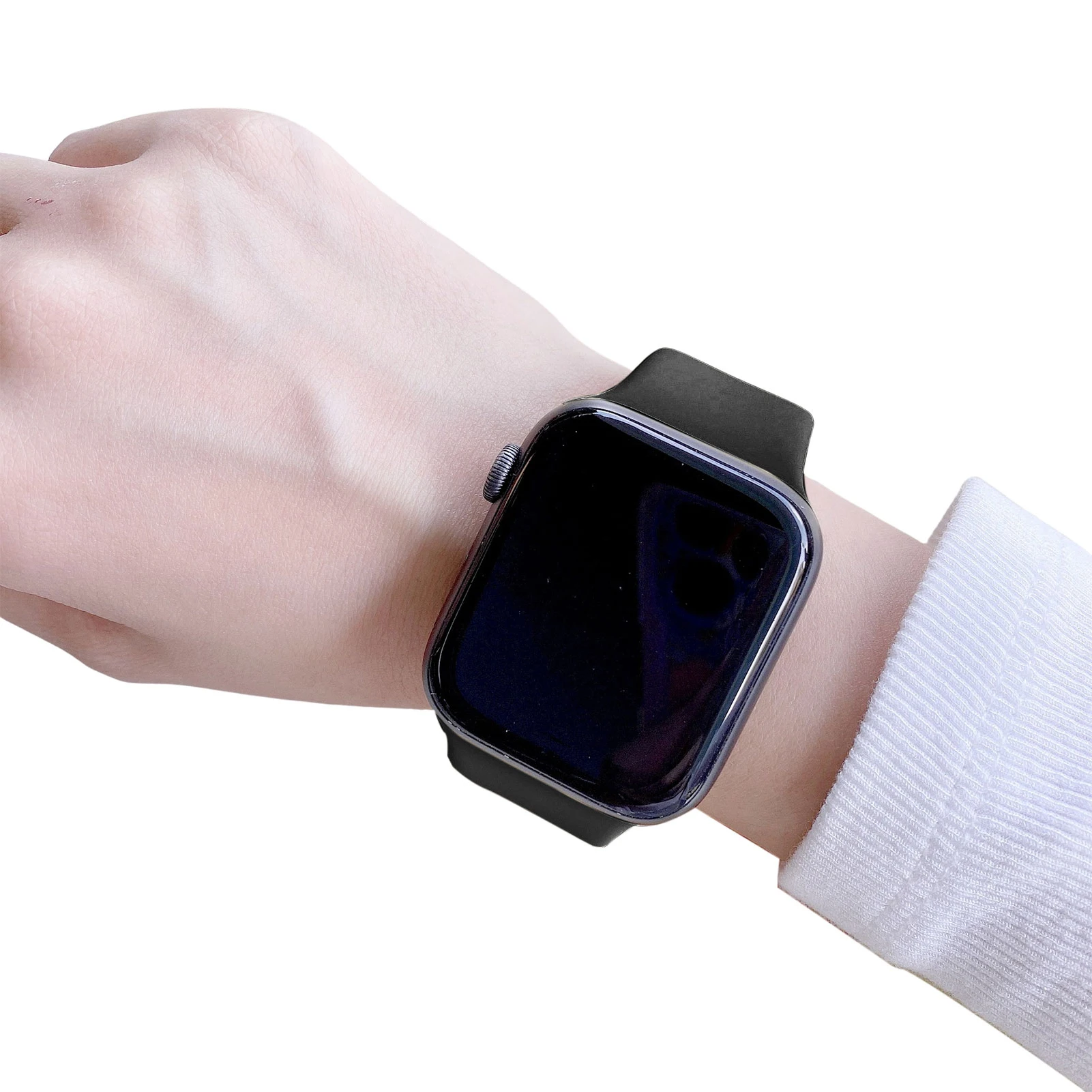 

Тонкий ремешок для часов Apple Watch SE 6/5/4/3/2/1 38 мм 40 мм 41 мм, силиконовый браслет, ремешок для наручных часов 42 мм 44 мм 45 мм