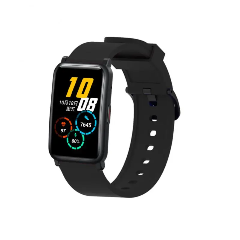 

Умные аксессуары, ремешок для часов унисекс для Honor Es, сменный силиконовый ремешок для умных часов, мягкий ремешок