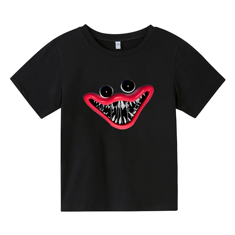 

2022 Boys Girls Game Poppy Playtime 3D Print Harajuku Casual Graphics Sports Hip Hop Fun Streetwear Unisex Summer Crewneck Tops