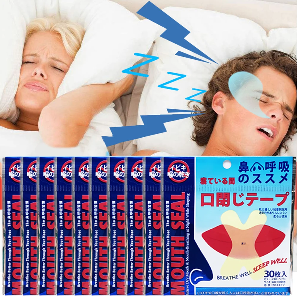 

Mouth Strips Better Breath Through The Nose Effectively Reduce Snoring Excellent Antisnore Solution Anti-snoring Patch Wholesale
