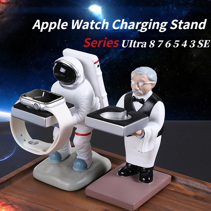 

Подставка для зарядного устройства для Apple Watch Ultra 8 7 6 5 4 3 2 SE, креативный держатель для хранения iWatch 49 мм 45 мм 41 мм 44 мм 42 мм 40 мм, подставка для зарядного устройства
