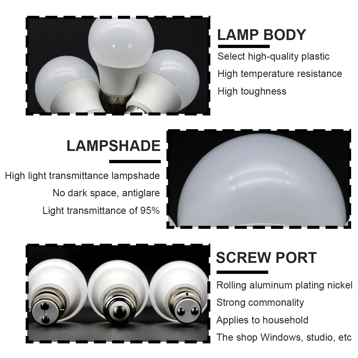 Led Bulb Lamps E27 B22 220V Light Real Power 8W 9W 10W 12W 15W 18W Warm White Cold Lampada For Home | Освещение