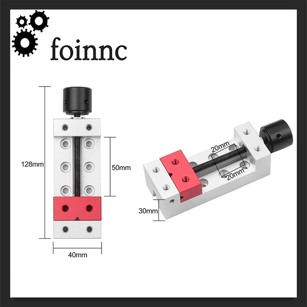 

Новейшие мини-тиски с ЧПУ 50 мм, алюминиевый плоский зажим, тиски, сверлильный станок, тиски, фиксированный инструмент, тиски для гравировки