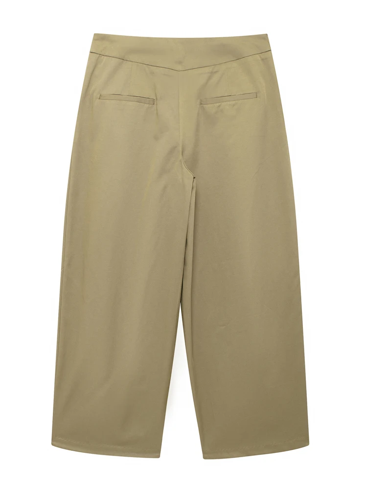 Женский комплект из двух предметов KAOPU ZA куртка с высоким воротником и накладными