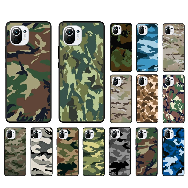 

Camouflage Camo military Army Phone Case for Xiaomi 12 Mi 10T 11T 11 Pro 10 10T 11 lite 10pro 11Ultra Poco X3 Pro Poco F3 M3