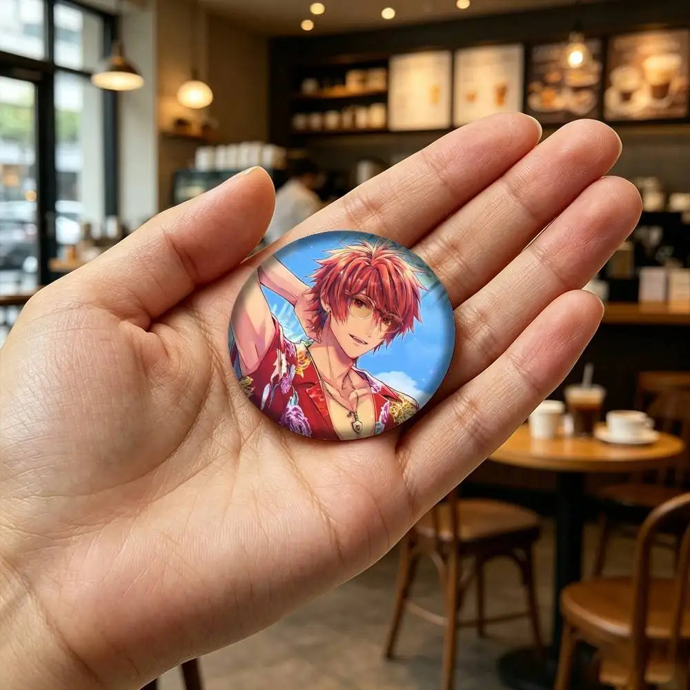 Фото Значки U-Uta no Prince-sama Ittoki Otoya 25, 32, 44, 58, 75 мм, персонализированные круглые броши-значки, аксессуар, подарок №5