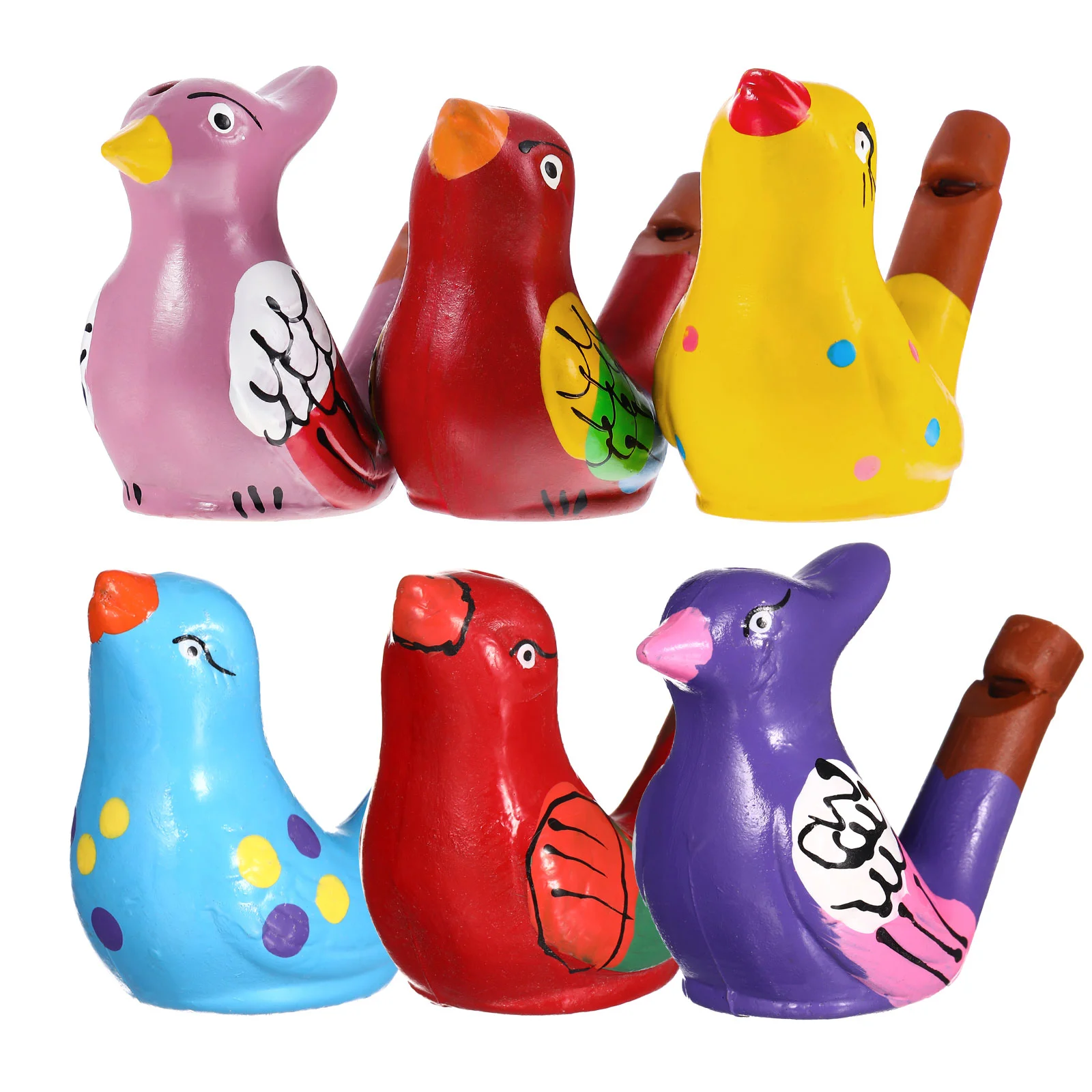 

Ceramic Bird Whistles Funny Water Whistle Noise Makers Bathtime Musical Instrument Toys Kids Party Favors Gift Random Style